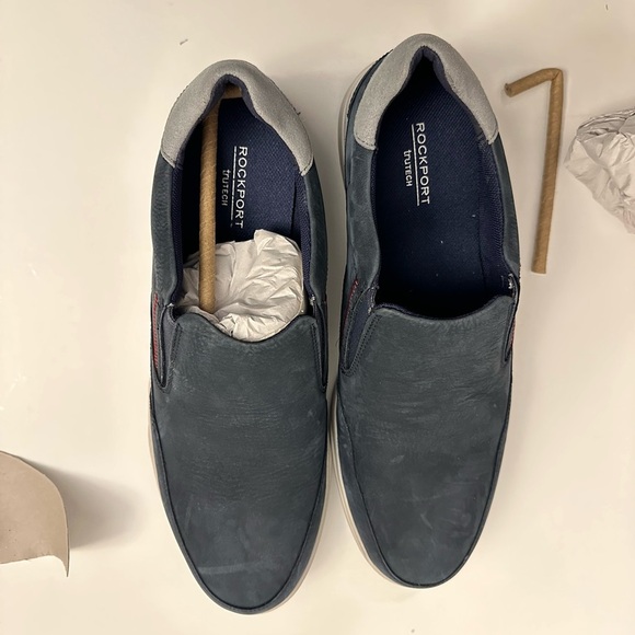 Rockport Men's Bronson Slip on Loafer Navy Marine "NWOT" Size 11.5 - Picture 12 of 13